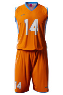 CORD - pomarańczowy - strój do koszykówki