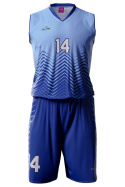TUNDRA - niebieski - strój do koszykówki