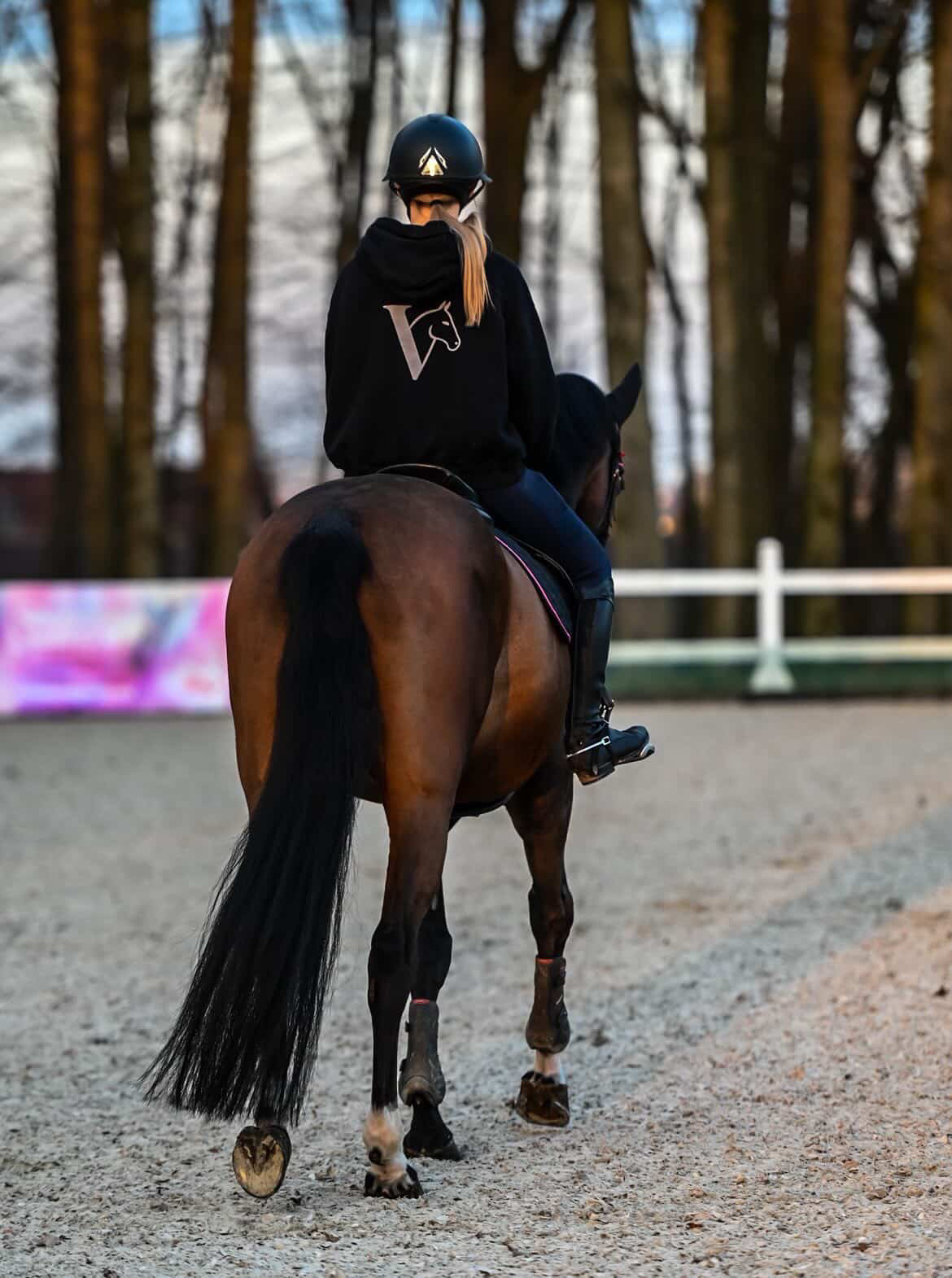 VELMORA BLUZA BOXY - BLACK