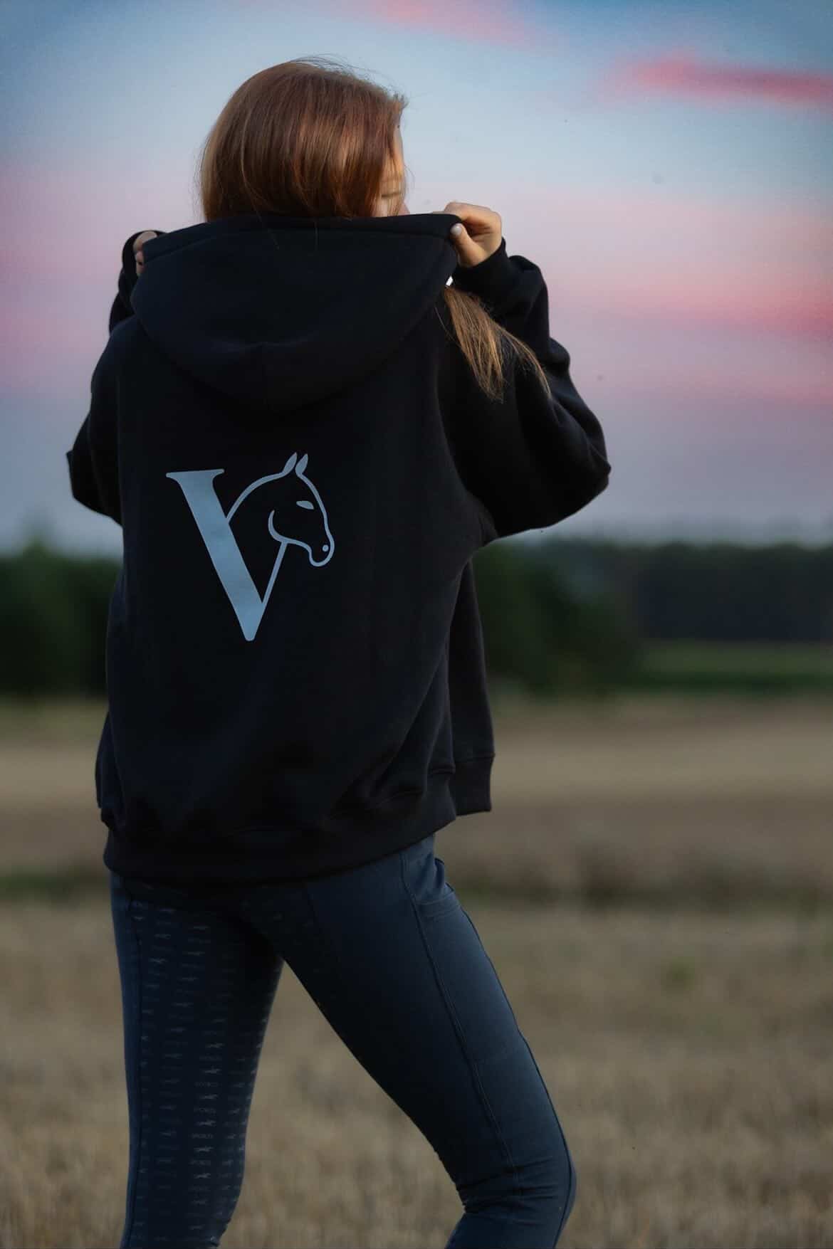 VELMORA BLUZA BOXY - BLACK