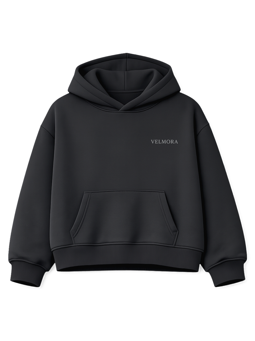 VELMORA BLUZA BOXY - BLACK