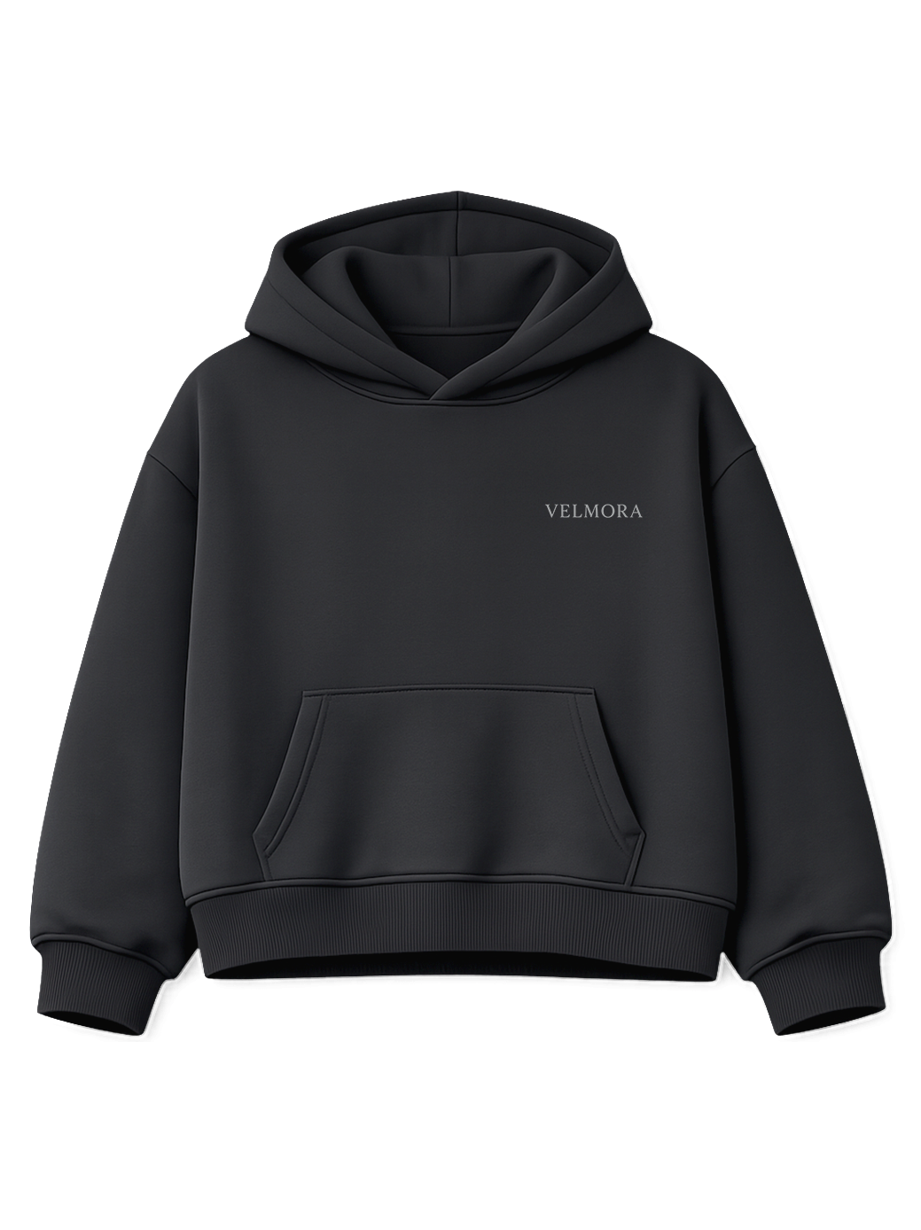 VELMORA BLUZA BOXY - BLACK